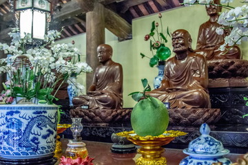 Buddha,filmed in Vietnam ,in the temple