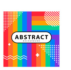 abstract rainbow background illustration vector