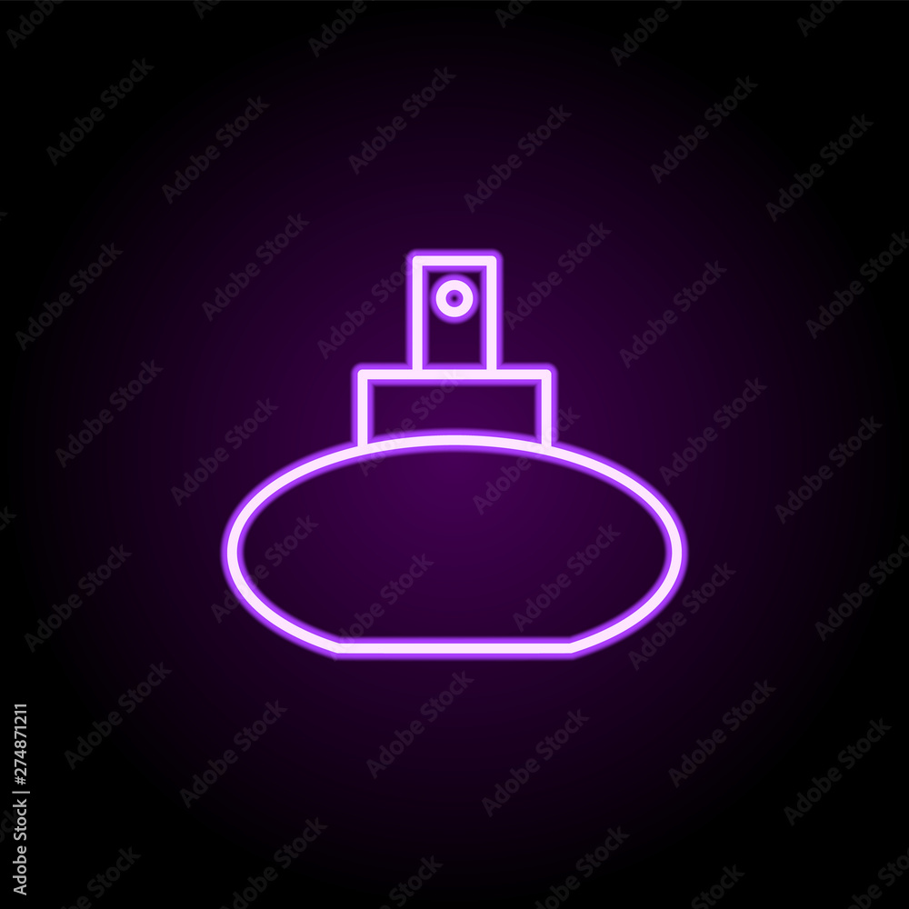 Poster spirits neon icon. elements of web set. simple icon for websites, web design, mobile app, info graph