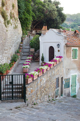 Castle in Castigliano Della Pescaia in Italy