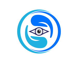 Eye care logo and symbols  icons