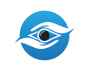 Eye care logo and symbols  icons