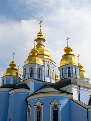 Fototapeta na wymiar st basils cathedral of christ the savior in Kiev