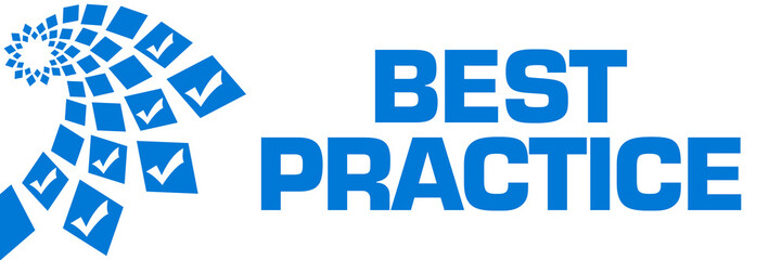 Best Practice Blue Square Element Symbol 