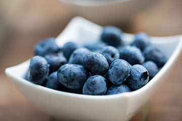 Blueberries in a bowl, blueberries
