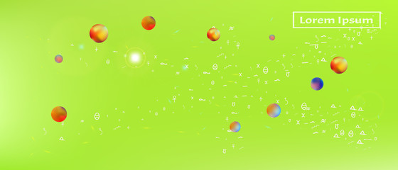 Professional abstract ultra wide space background 