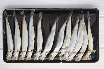 ししゃもの一夜干し