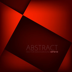 Red vector abstract background with place for your text