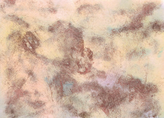 Abstract background, hand-painted texture, watercolor painting, splashes, drops of paint, paint smears. Design for backgrounds, wallpapers, covers and packaging.