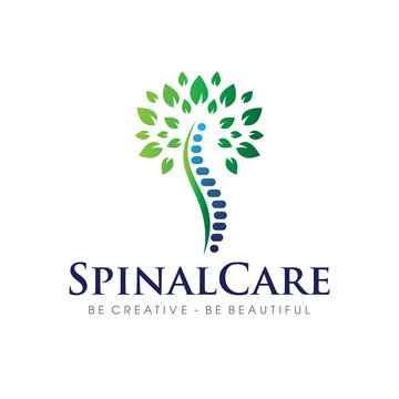 Spinal, Spinal Nutrition, Family Spinal, Spinal Care Logo Design Vector