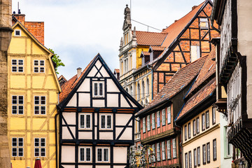 Fototapeta premium facade in quedlinburg