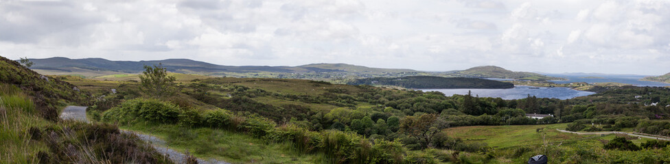 Fototapeta na wymiar ireland west cost landscape