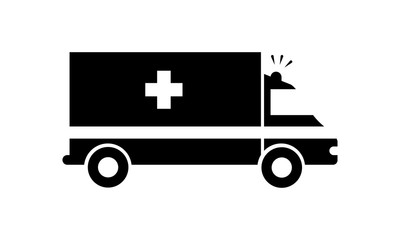 Ambulance icon for emergency medical services