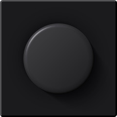 High quality glossy big black detail from a plastic constructor.