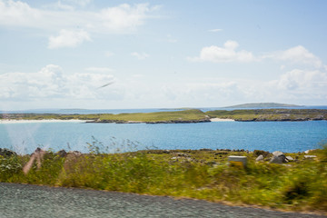 Irish landscape west cost - road trip