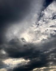 Obraz premium cloudy skies