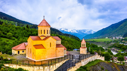 St. Nicholas Church in Mestia, Georgia