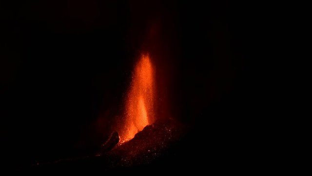 Eruption peak of Furnace fev 2019