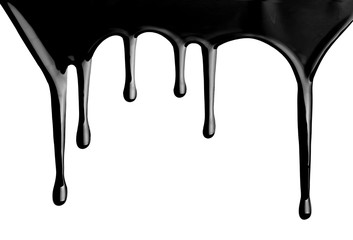 paint liquid leak drop fluid - obrazy, fototapety, plakaty