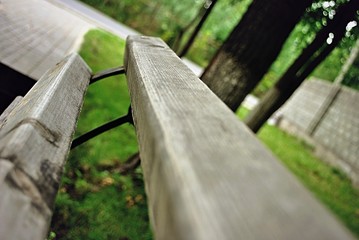 fence with grass and fence