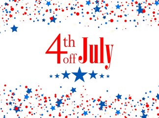 4th of July. USA Independence Day.