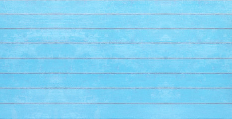 Blue vintage wood texture, summer board background 3D Rendering