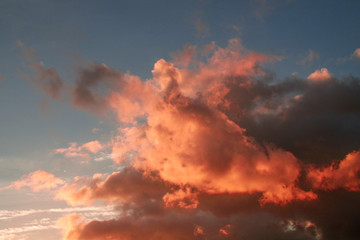 sunset clouds