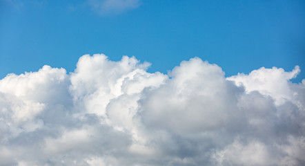 Naklejka na ściany i meble Vintage background cloud against blue sky and texture