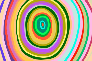 Fototapeta na wymiar Hand drawn abstract circle pattern background. Textured.