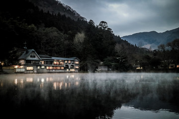 Fototapeta premium Lake at the dawn