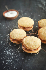 Alfajores de coco