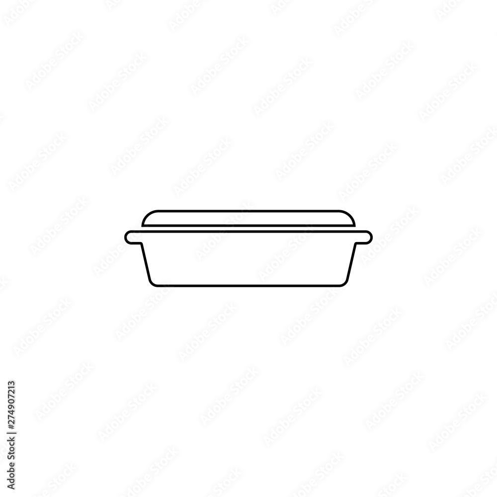 Aufkleber pan icon. element of web for mobile concept and web apps icon. outline, thin line icon for website d
