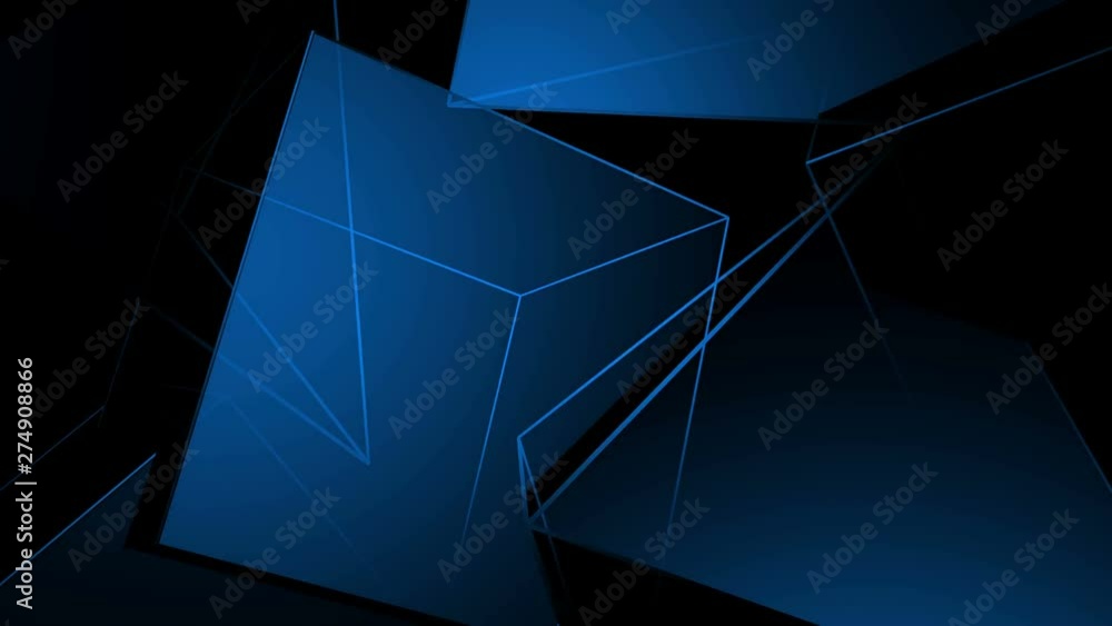 Poster abstract bright polygonal background with many surfaces. ideal for any video presentation or your ow