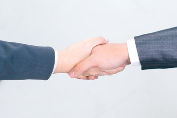 closeup.the handshake business partners. .the concept of partnership.