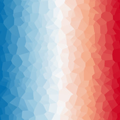Abstract Delaunay Voronoi trianglify color diagram background illustration