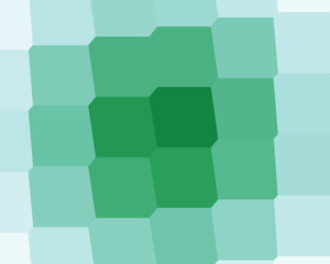 Abstract Delaunay Voronoi trianglify color diagram background illustration