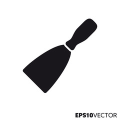 Spatula vector glyph icon