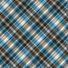 Striped check plaid seamless pattern