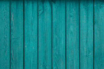 Naklejka premium turquoise wooden background. Natural wood texture surface for banner background. 
