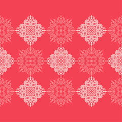 Paisley ornament. Polka dot. Ethnic boho seamless pattern. Ikat. Traditional ornament. Folk motif. Can be used for wallpaper, textile, invitation card, wrapping, web page background.