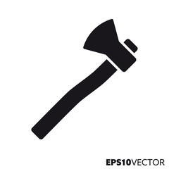 Axe vector glyph icon