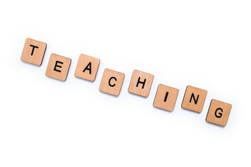 The word TEACHING