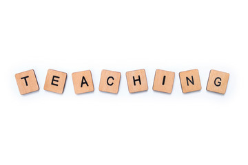 The word TEACHING