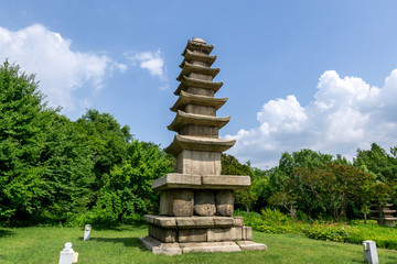 pagoda garden in seoul