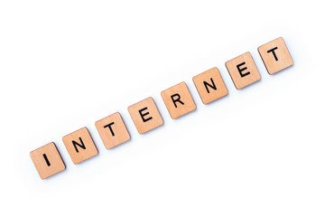 The word INTERNET