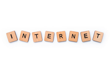 The word INTERNET
