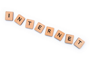 The word INTERNET