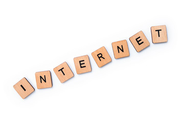The word INTERNET