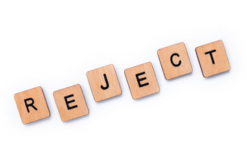 The word REJECT