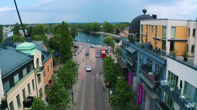 Swedish City Fly Over